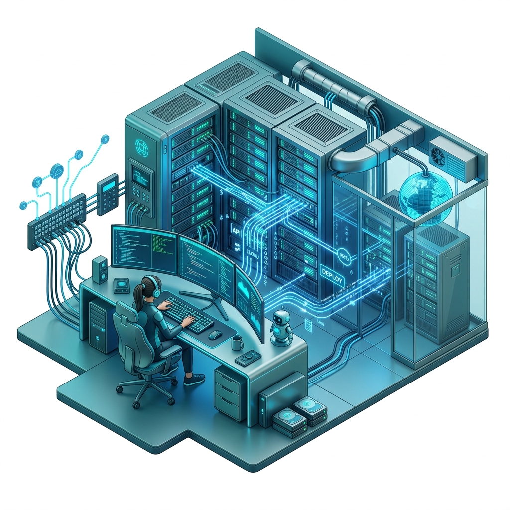Backend Architecture Illustration